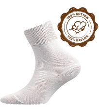 Dětské ponožky - 1 pár Romsek Boma bílá