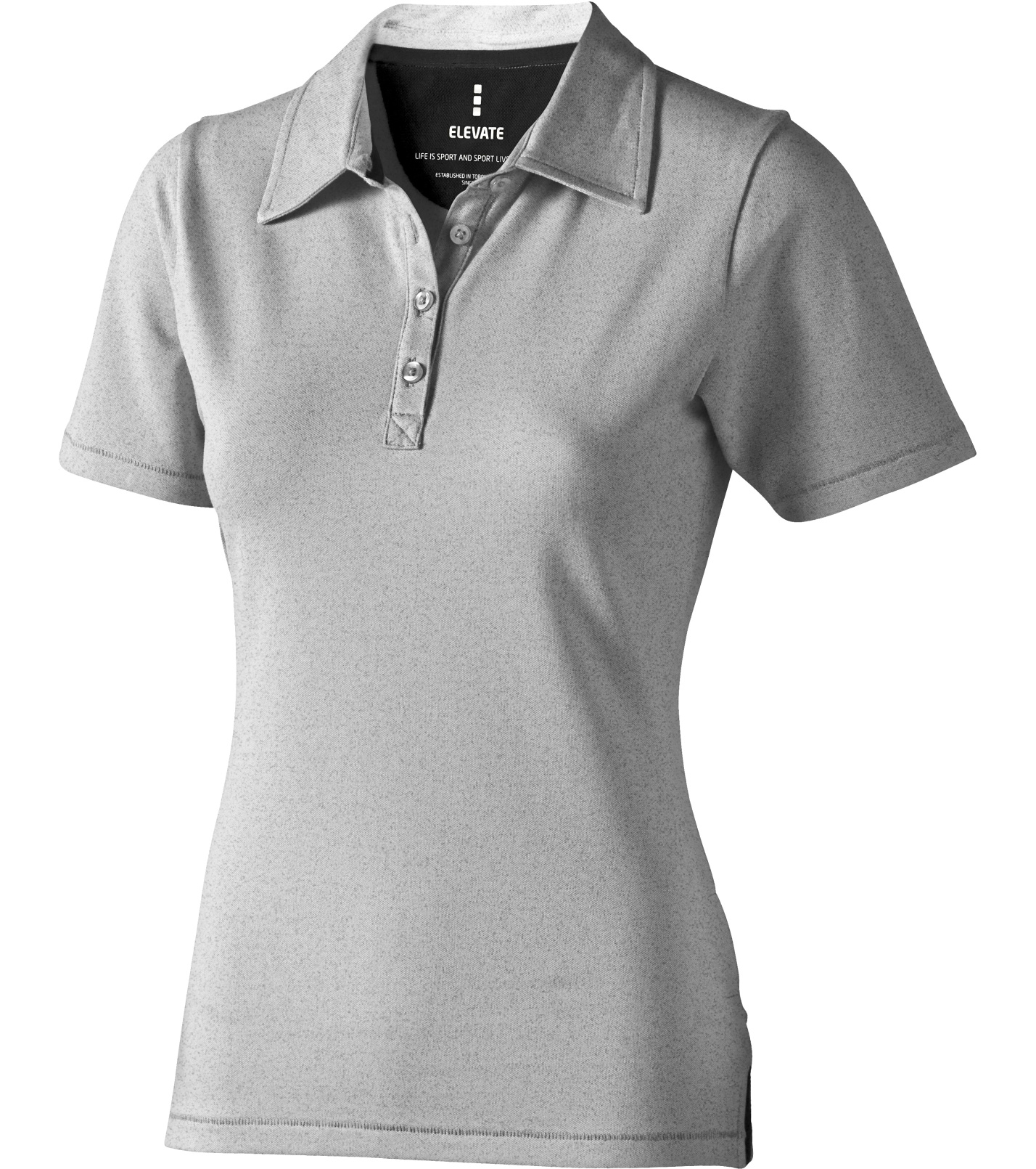 Grey Melange / Anthracite -Solid