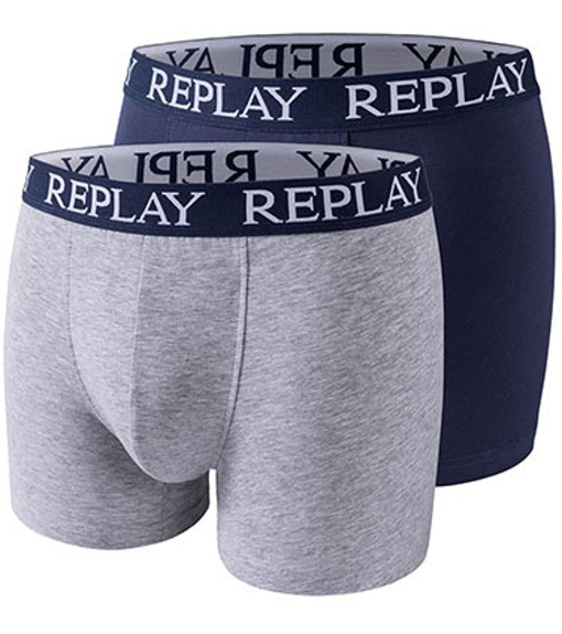 Grey Melange -  / Indigo