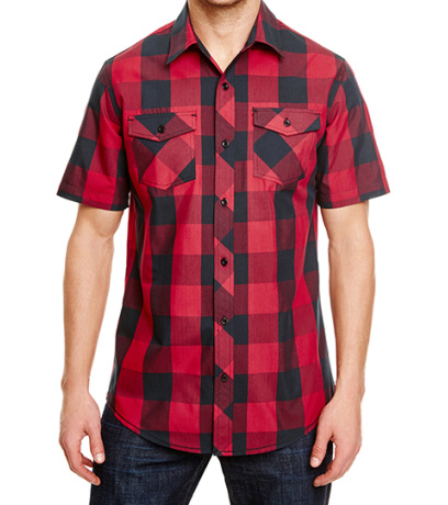 Red - Black -Checked