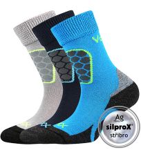 Dětské outdoorové ponožky - 3 páry Solaxik VoXX®
