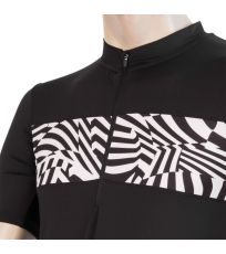 Pánský cyklistický dres CYKLO MILES Sensor černá