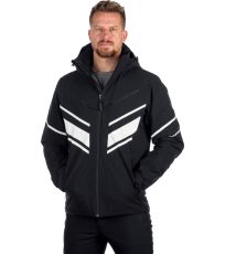 Pánská lyžařská bunda EARL NORTHFINDER černá bílá