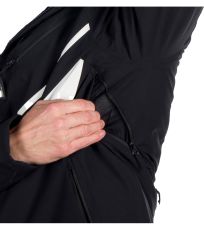 Pánská lyžařská bunda EARL NORTHFINDER černá bílá