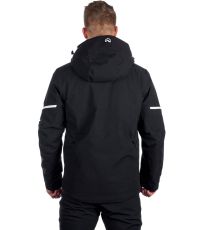 Pánská lyžařská bunda EARL NORTHFINDER černá bílá