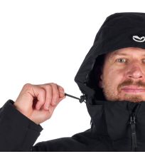Pánská lyžařská bunda EARL NORTHFINDER černá bílá