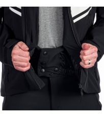 Pánská lyžařská bunda EARL NORTHFINDER černá bílá