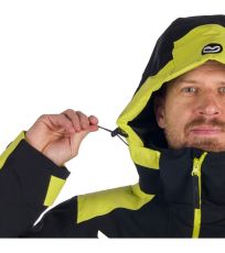 Pánská lyžařská bunda EARL NORTHFINDER limegreenblack