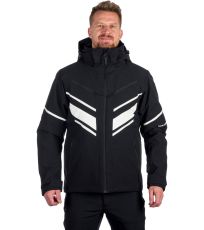 Pánská lyžařská bunda EARL NORTHFINDER černá bílá