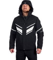 Pánská lyžařská bunda EARL NORTHFINDER černá bílá