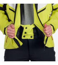Pánská lyžařská bunda EARL NORTHFINDER limegreenblack