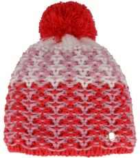 Zimní čepice AMELIA RELAX červeno bílá