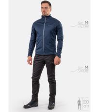 Pánská větruodolná softshellová bunda VALTARI KLIMATEX temně modrá