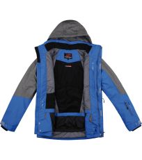 Pánská lyžařská bunda JABBER HANNAH victoria blue/gray mel