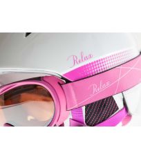 Lyžařská helma Helma RELAX bílá