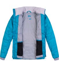 Dámská zimní lehká zateplovací bunda MIRRA HANNAH Scuba blue