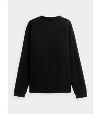 Pánská mikina HOZ21-BLM600 Outhorn deep black