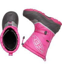 Dětské zimní boty SNOW TROLL WP YOUTH KEEN fuchsia purple/silver