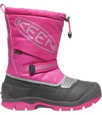 Dětské zimní boty SNOW TROLL WP YOUTH KEEN fuchsia purple/silver