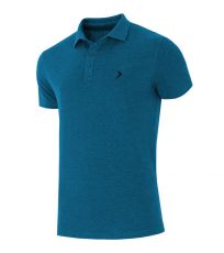 Pánské polo triko HOL19-TSM622A Outhorn blue melange