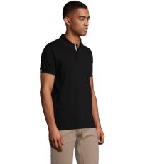 Pánské polo triko PORTLAND SOĽS Černá