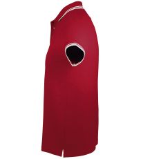 Pánské polo triko PASADENA SOĽS Red / White