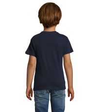 Dětské triko REGENT FIT KIDS SOĽS Námořní modrá