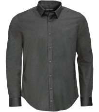 Pánská košile s dlouhým rukávem BLAKE MEN SOĽS Titanium grey