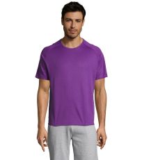 Pánské triko s krátkým rukávem SPORTY SOĽS Dark purple