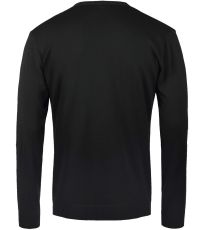 Pánský svetr na knoflíčky GOLDEN MEN SOĽS Černá