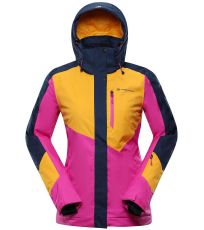Dámská lyžařská bunda SARDARA 4 ALPINE PRO radiant yellow