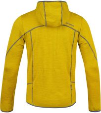 Pánská sportovní mikina DAMAR HOODY HANNAH citronelle mel