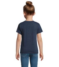 Dětské triko REGENT FIT KIDS SOĽS Heather denim