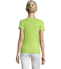 Dámské triko REGENT WOMEN SOĽS Apple green