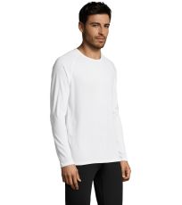 Pánské funkční triko dlouhý rukáv SPORTY LSL SOĽS Bílá