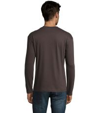 Pánské triko s dlouhým rukávem MONARCH SOĽS Dark grey