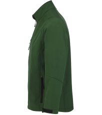 Pánská softshellová bunda RELAX SOĽS Bottle green