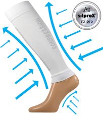 Kompresní návlek na lýtko - 1 ks Signal VoXX® bílá