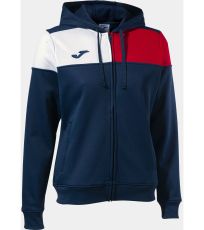 Mikina CREW V ZIP-UP JOMA