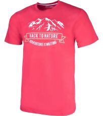 Pánské tričko BACK TO NATURE ERCO Červená