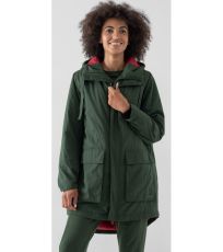 Dámský zimní kabát HOZ21-KUDC603 Outhorn dark green