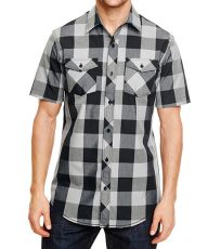 Pánská košile s krátkým rukávem BU9203 Burnside