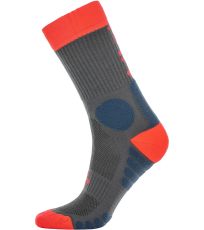 Unisex turistické ponožky MORO-U KILPI Bílo/Modrá