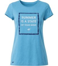 Dámské triko s potiskem H4L19-TSD009 4F