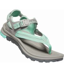 Dámské sandály TERRADORA II TOE POST W KEEN light gray/ocean wave