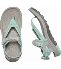 Dámské sandály TERRADORA II TOE POST W KEEN light gray/ocean wave