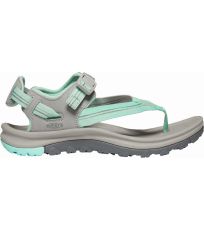 Dámské sandály TERRADORA II TOE POST W KEEN light gray/ocean wave
